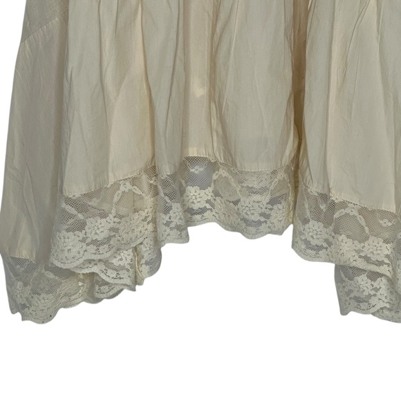 NWOT Free People Ivory Sunset Embellished Treasure Lace Tunic xs - Picture 8 of 13